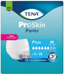 Plenkové kalhotky TENA Proskin Pants Plus Medium 10ks