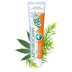 ANNABIS Arthrocann CBD + CBG konopný gel 75ml