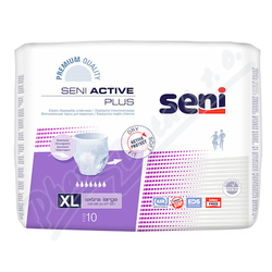 SENI Active Plus natahovací kalhotky 7 kapek  Extra Large 10 ks