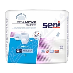 SENI Active Super natahovací kalhotky 6 kapek  Extra Large 10 ks 